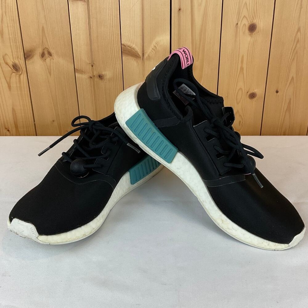 Men's Adidas Andre Saraiva Love Union Tennis Shoes, Size 9.5- Black